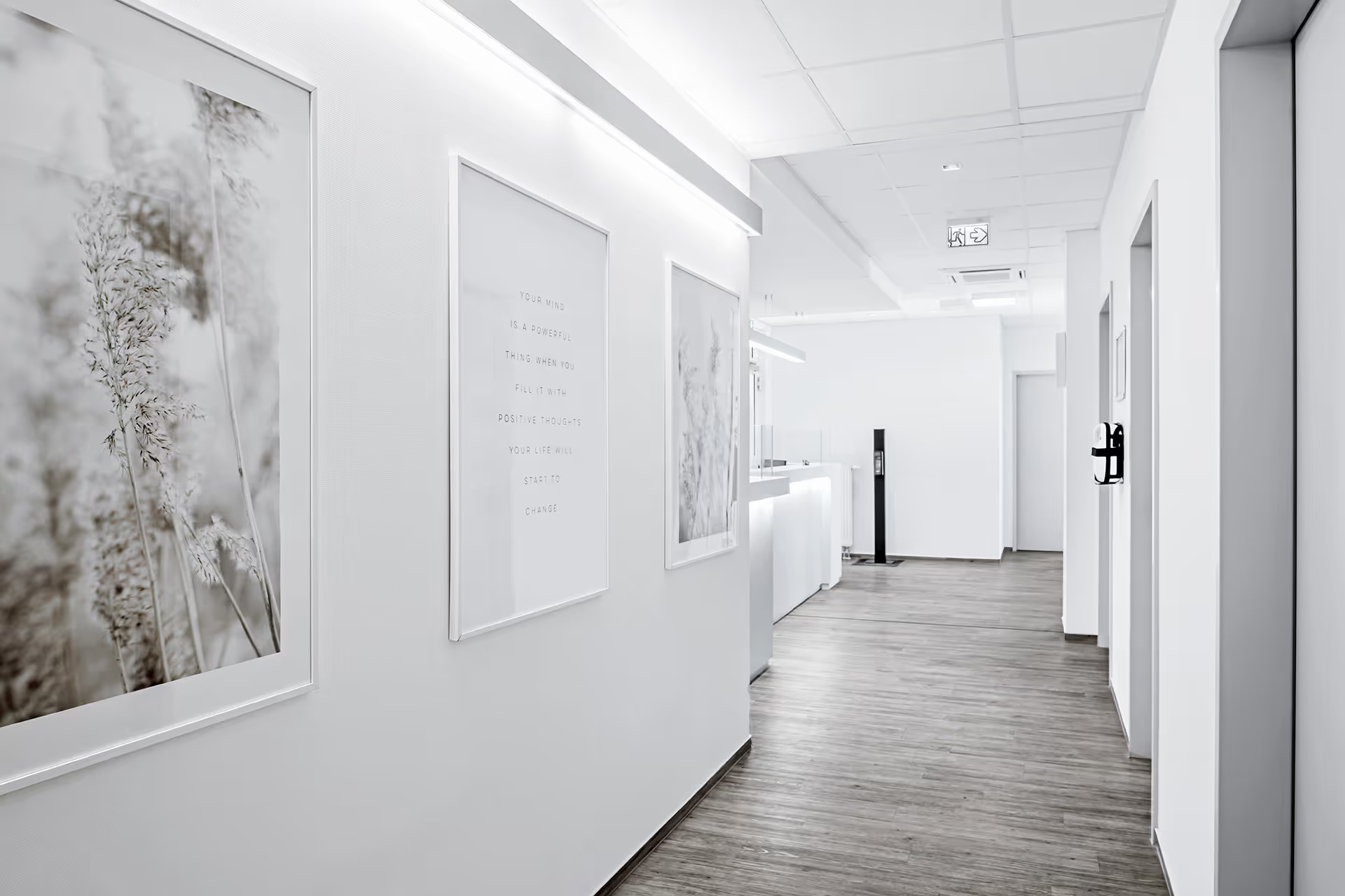 Büro in der HNO-Praxis Lindemann